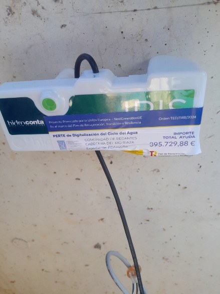 Lisímetro instalado